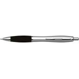 Image of Plastic ballpen, silver barrel