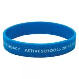 Image of Silicone Wristband (Adult: Recessed & Infilled Design)