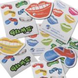 Image of Sheet Of Random Shaped Stickers A6