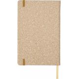 Image of PU covered notebook with cork print (A5)