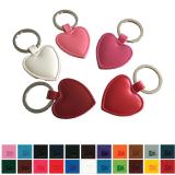 Image of Belluno Heart Shaped  Key Fob