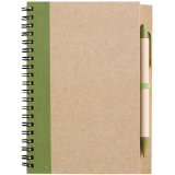 Image of Wire Bound Notebook with Ballpen