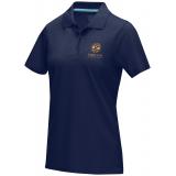 Image of Graphite short sleeve women's GOTS organic polo