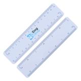 Image of Ultra thin scale ruler, ideal for mailing, 150mm