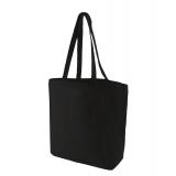 Image of Pofu Fc Black Canvas Bag