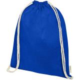 Image of Orissa 140 g/m² GOTS organic cotton drawstring backpack