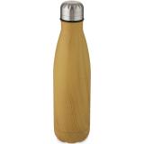 Image of Cove 500 ml vacuum insulated stainless steel bottle with wood print